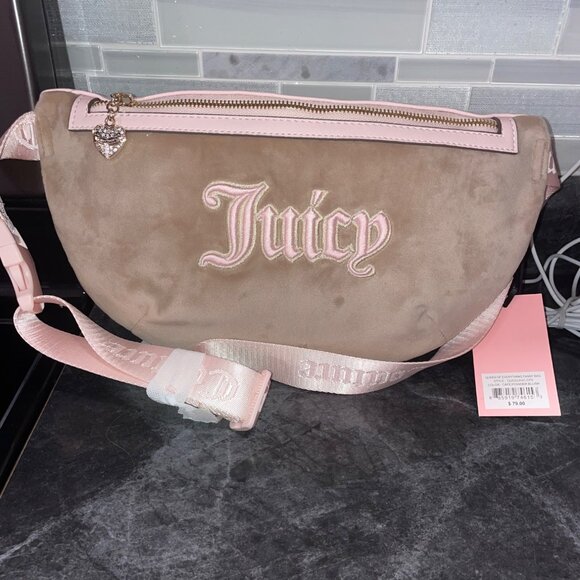 Juicy Couture Velour ”Queen of Everything Fanny Bag” - Picture 2 of 4